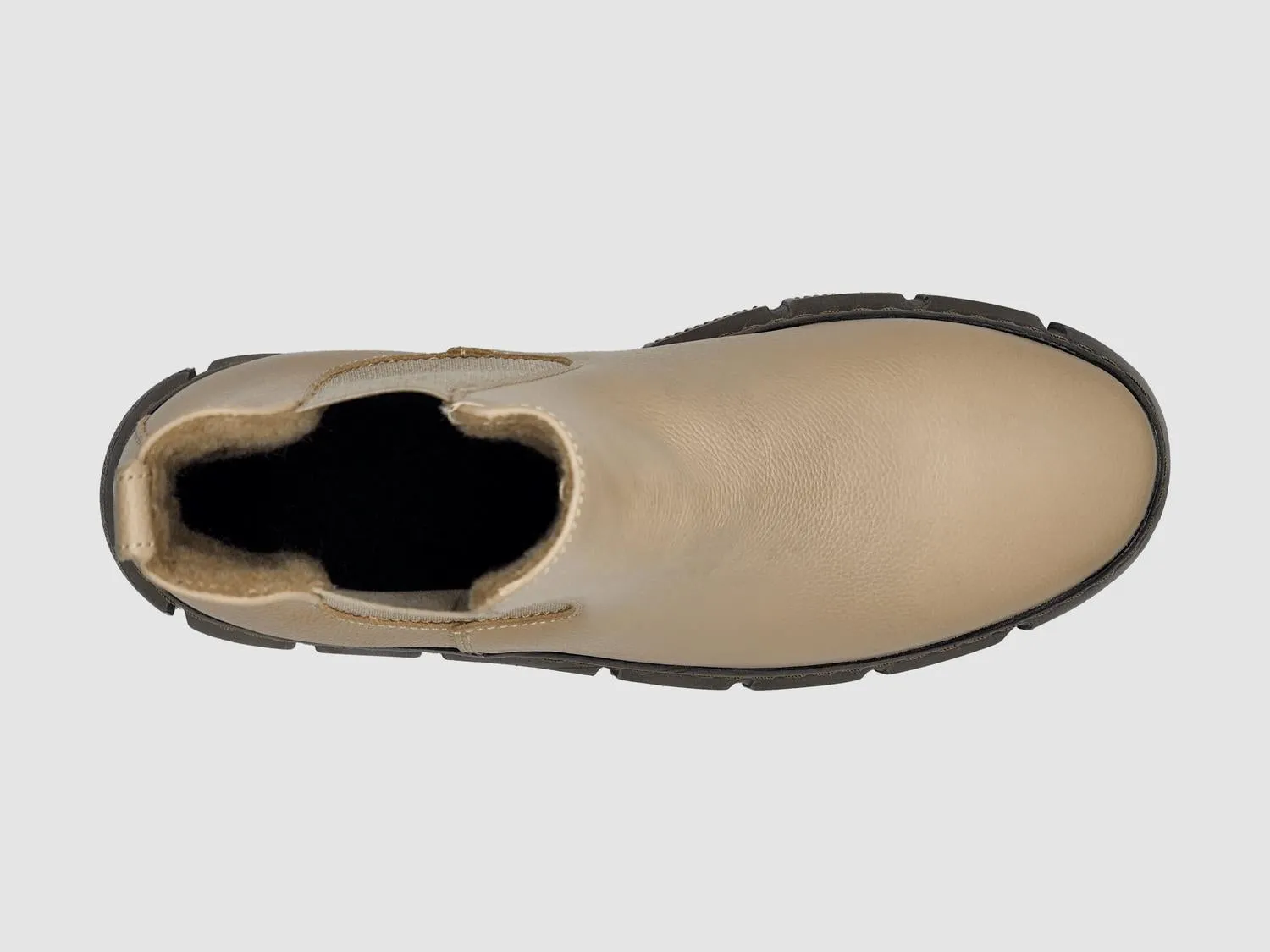 Women's Echo Fleece-Lined Leather Boots In Beige