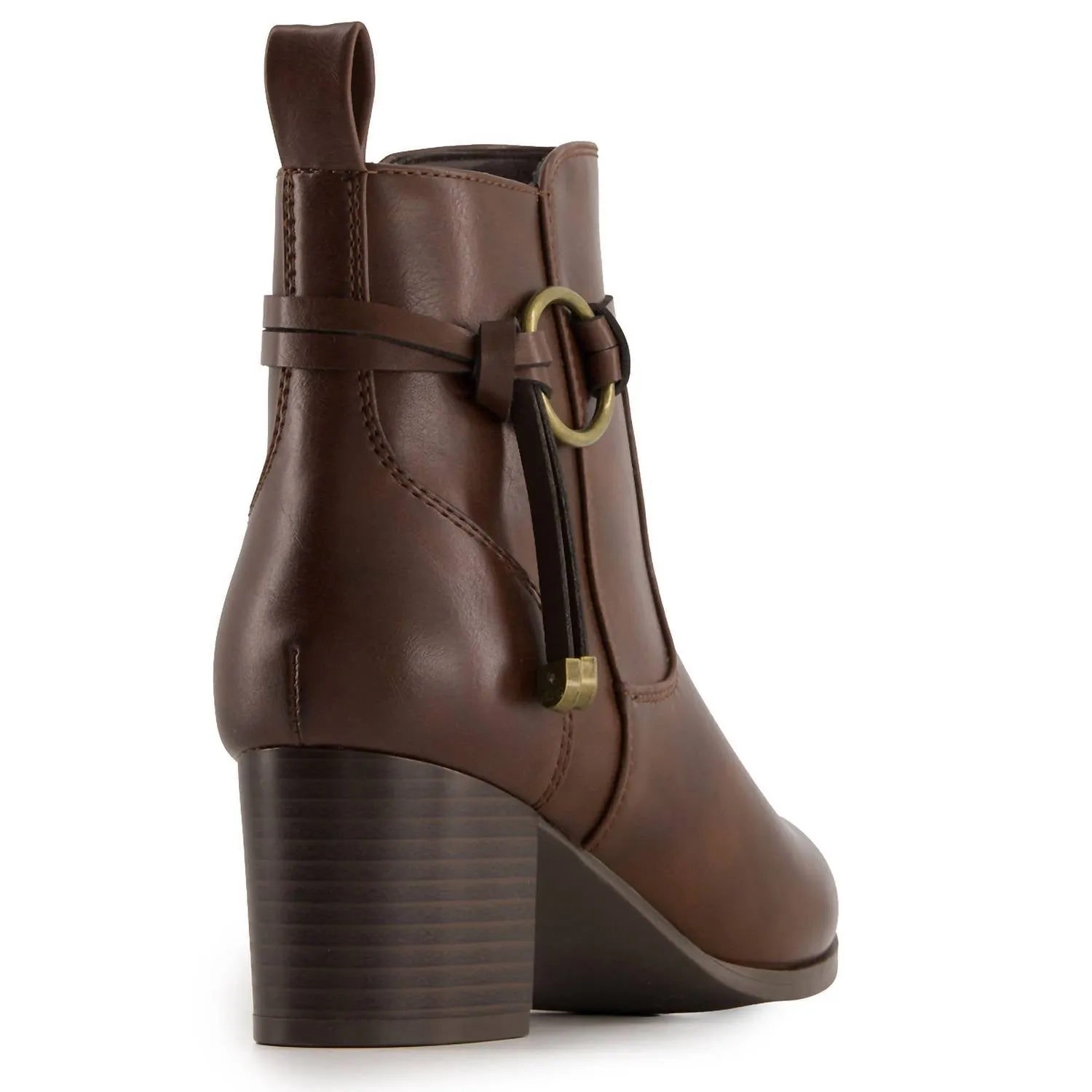 Women's Fashion Booties In Brown