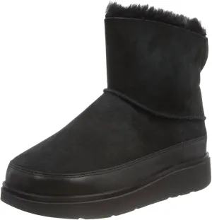 Women's Gen-Ff Mini Double Face Shearling Boots In All Black