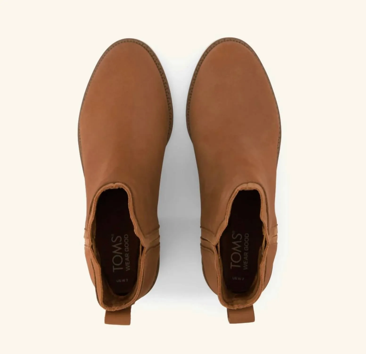 Women's Hailey Boot In Nubuck Brown Leather
