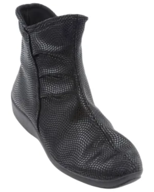 Women's Half Soft Booties In Black Creative