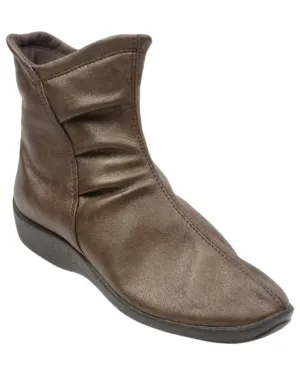 Women's Half Soft Booties In Bronze