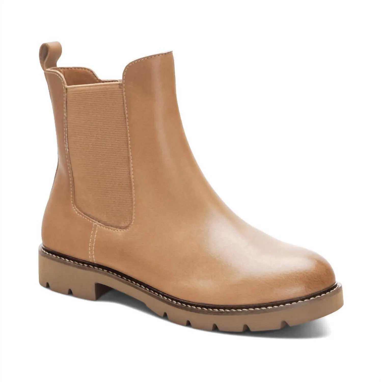 Women's Hannah Arch Support Boots In Tan