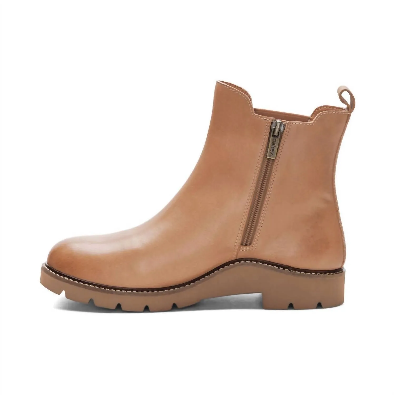 Women's Hannah Arch Support Boots In Tan