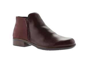 Women's Helm Ankle Boot In Bordeaux/ Violet