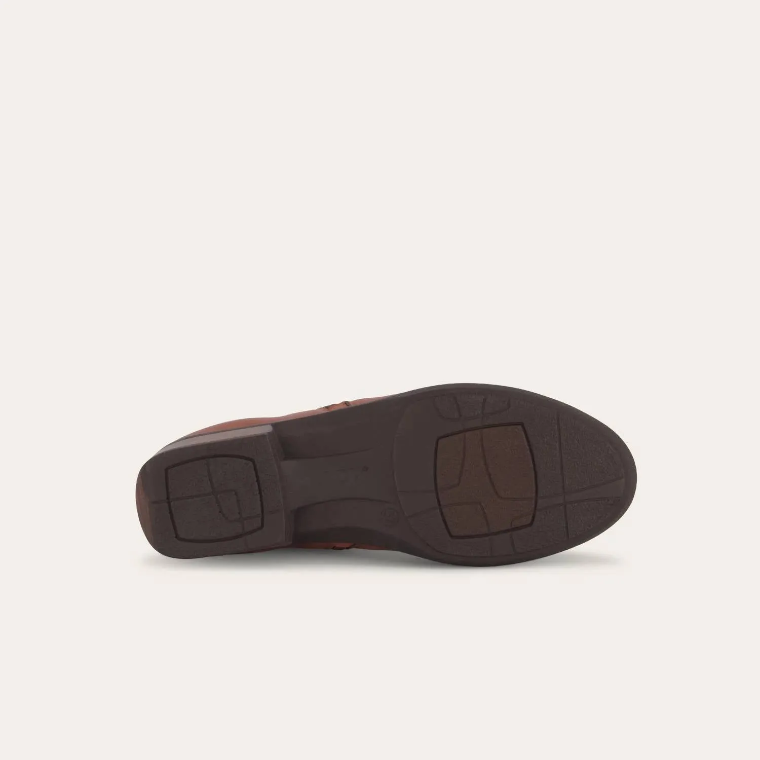 Women's Helm Booties - Medium In Brown Peanut Leather
