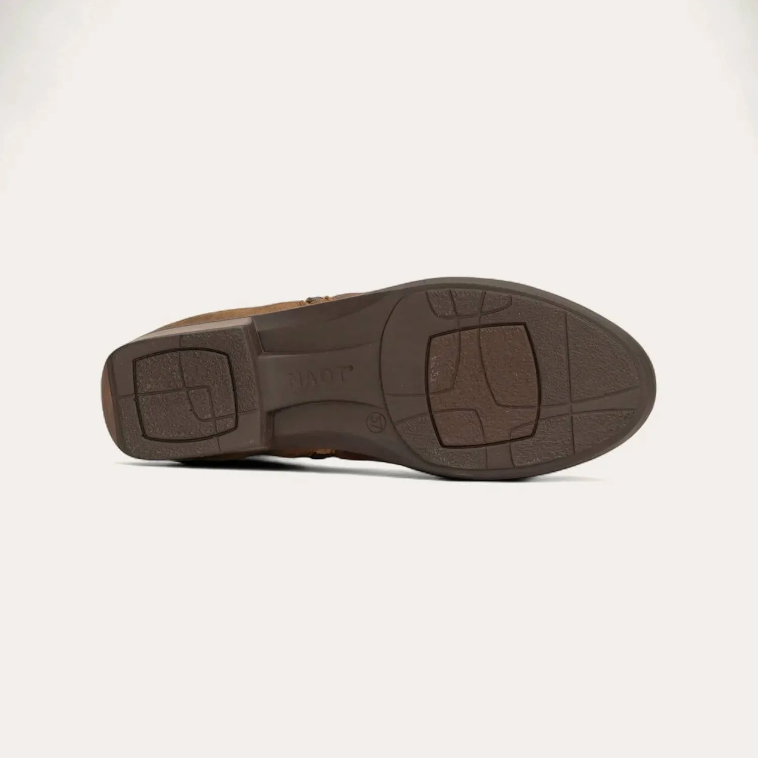 Women's Helm Booties - Medium In Soft Cognac Leather