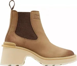 Women's Hi-Line Heel Waterproof Chelsea Boots In Umber / Ceramic