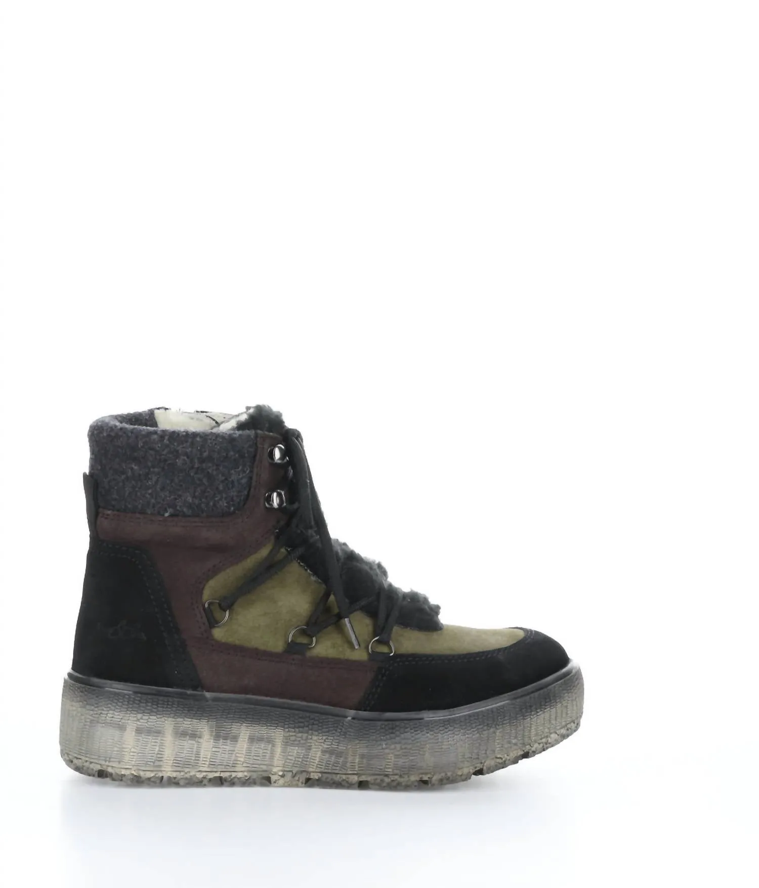 Women's Ideal Waterproof Boot In Black/olive/plum