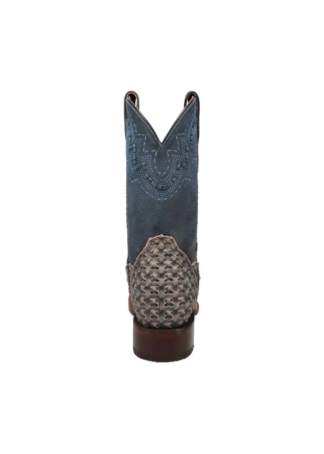 Women's Indy Weave Cowgirl Certified Boot In Blue