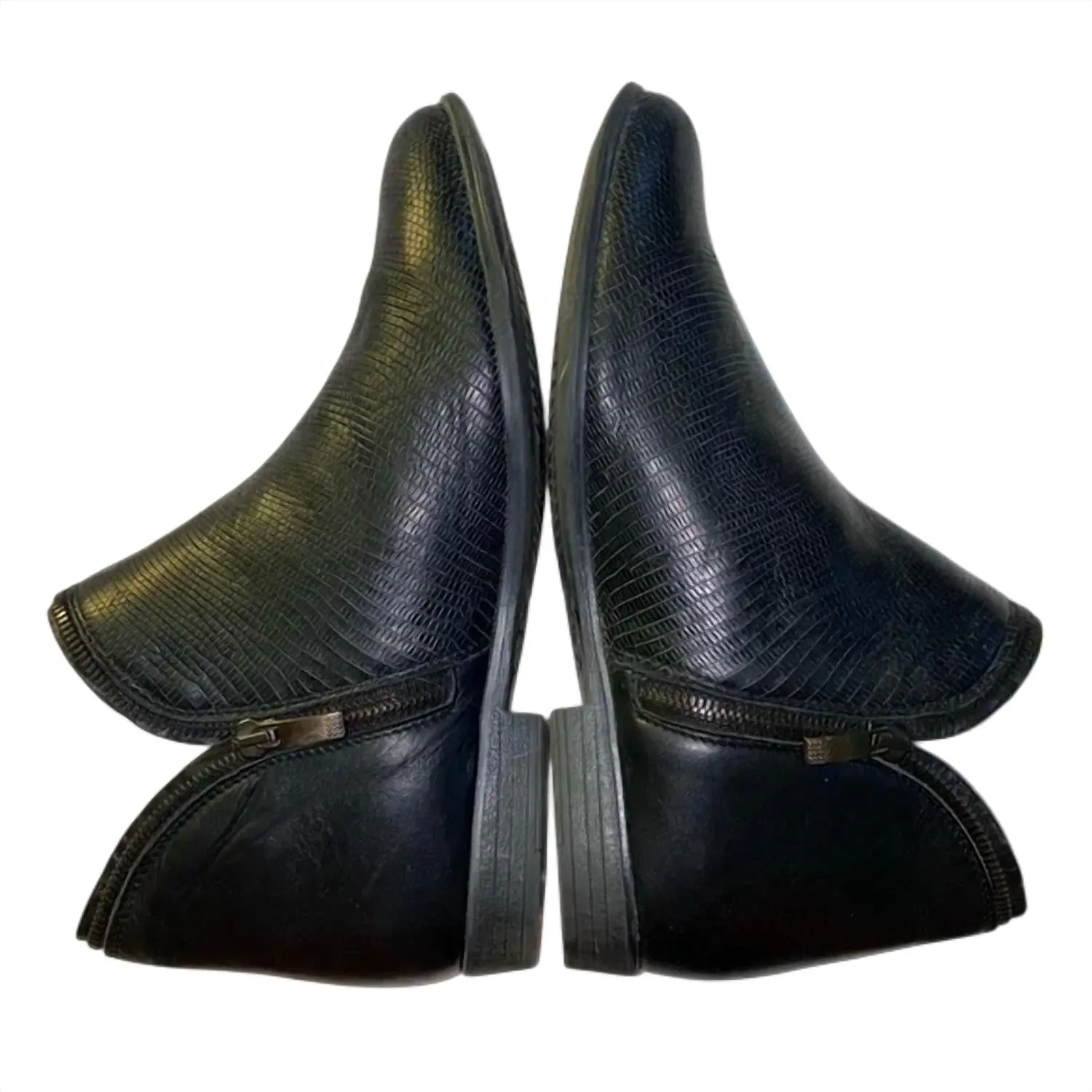 Women's Ireland Leather Booties In Black