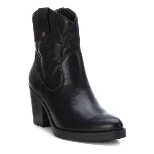 Women's Italian Western Booties In Black