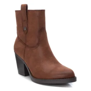 Women's Italian Western Booties In Camel