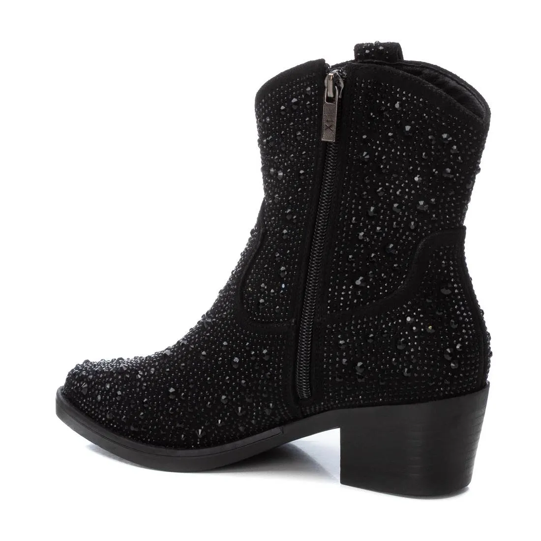 Women's Italian Western Suede Booties By XTI