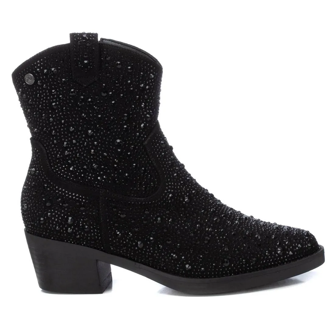 Women's Italian Western Suede Booties By XTI