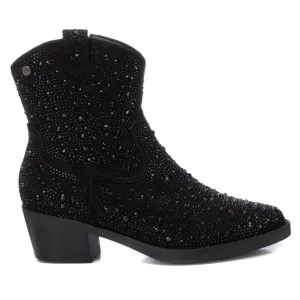 Women's Italian Western Suede Booties By XTI