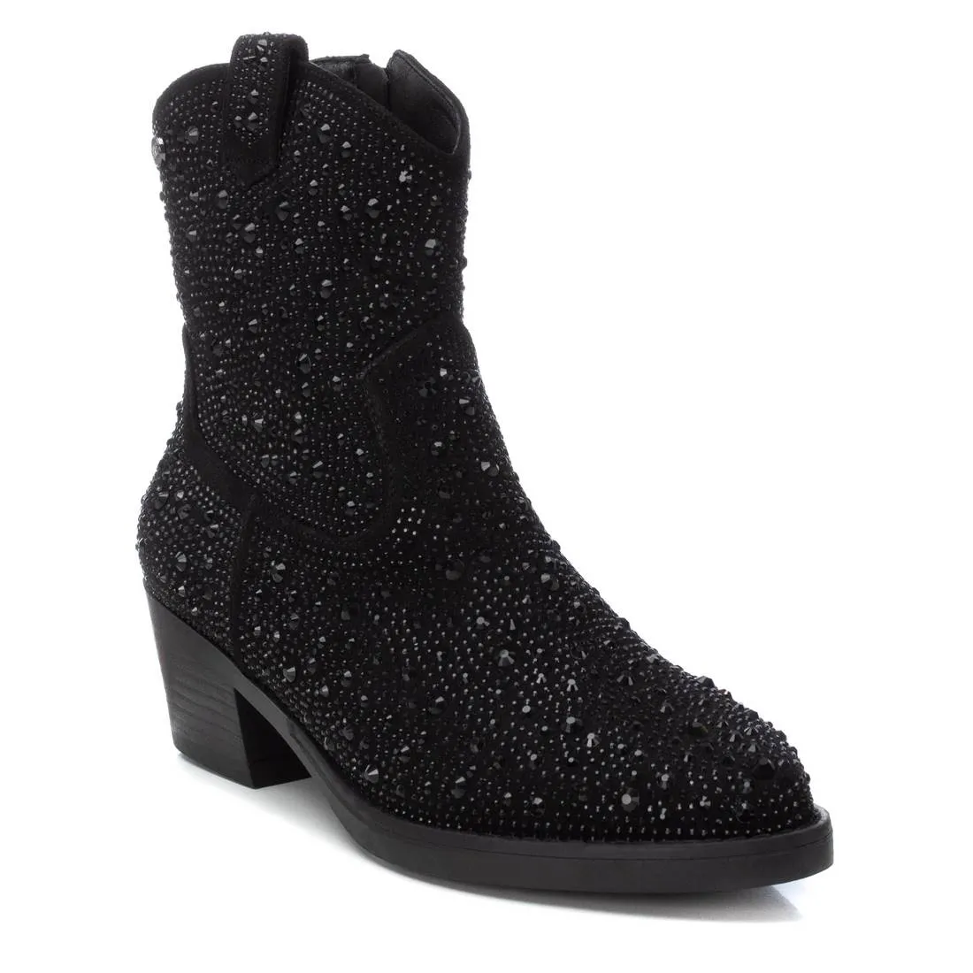 Women's Italian Western Suede Booties By XTI