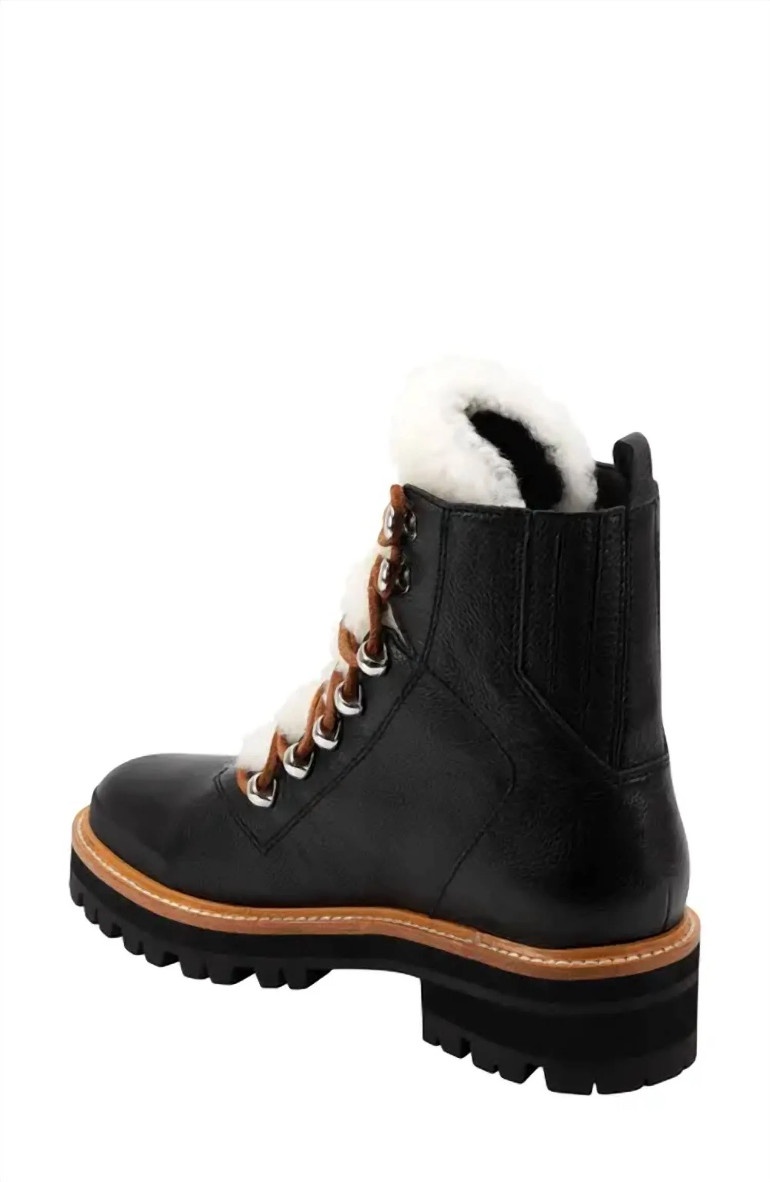 Women's Izzie Ankle Boot In Black/natural