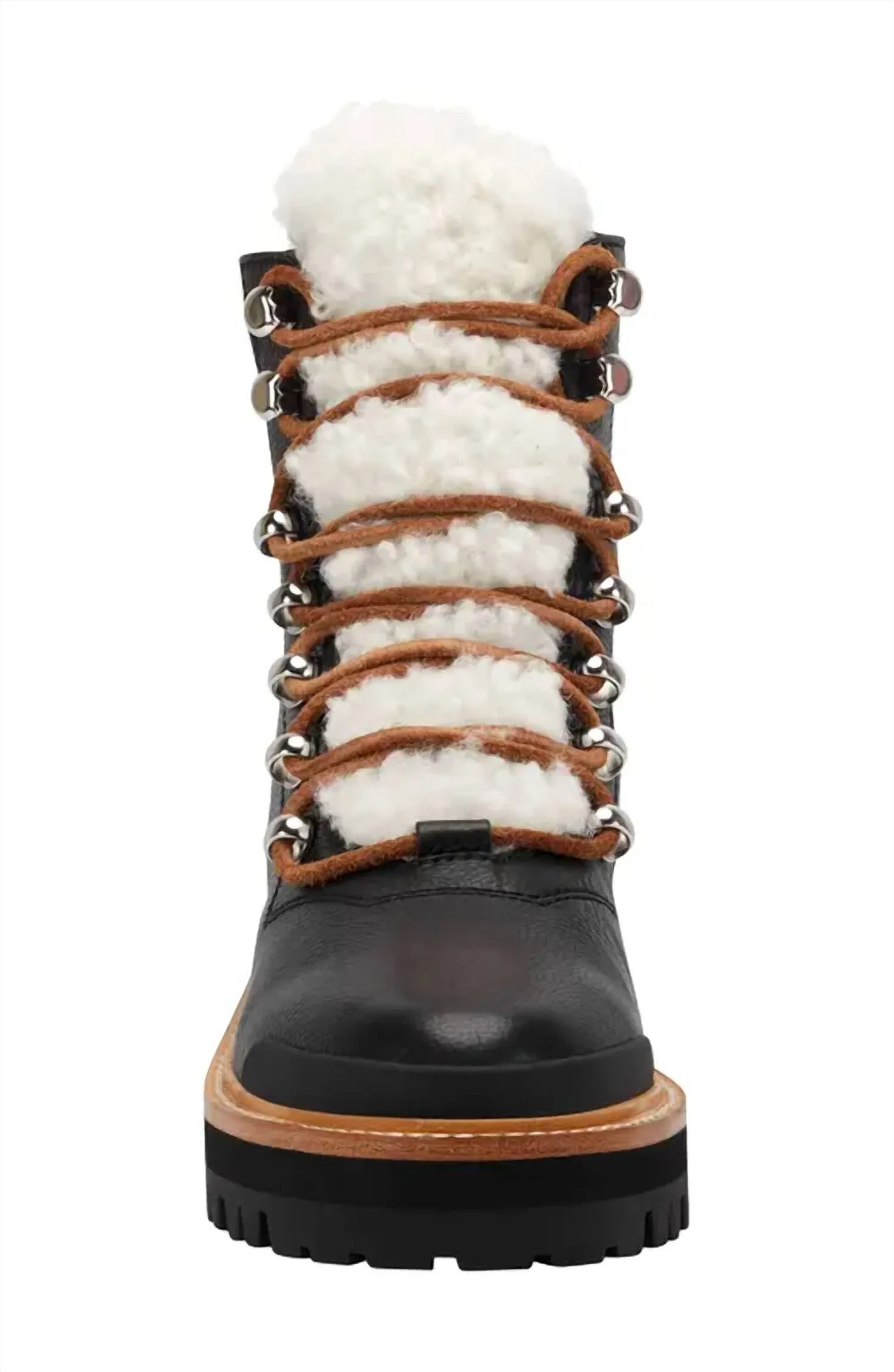 Women's Izzie Ankle Boot In Black/natural