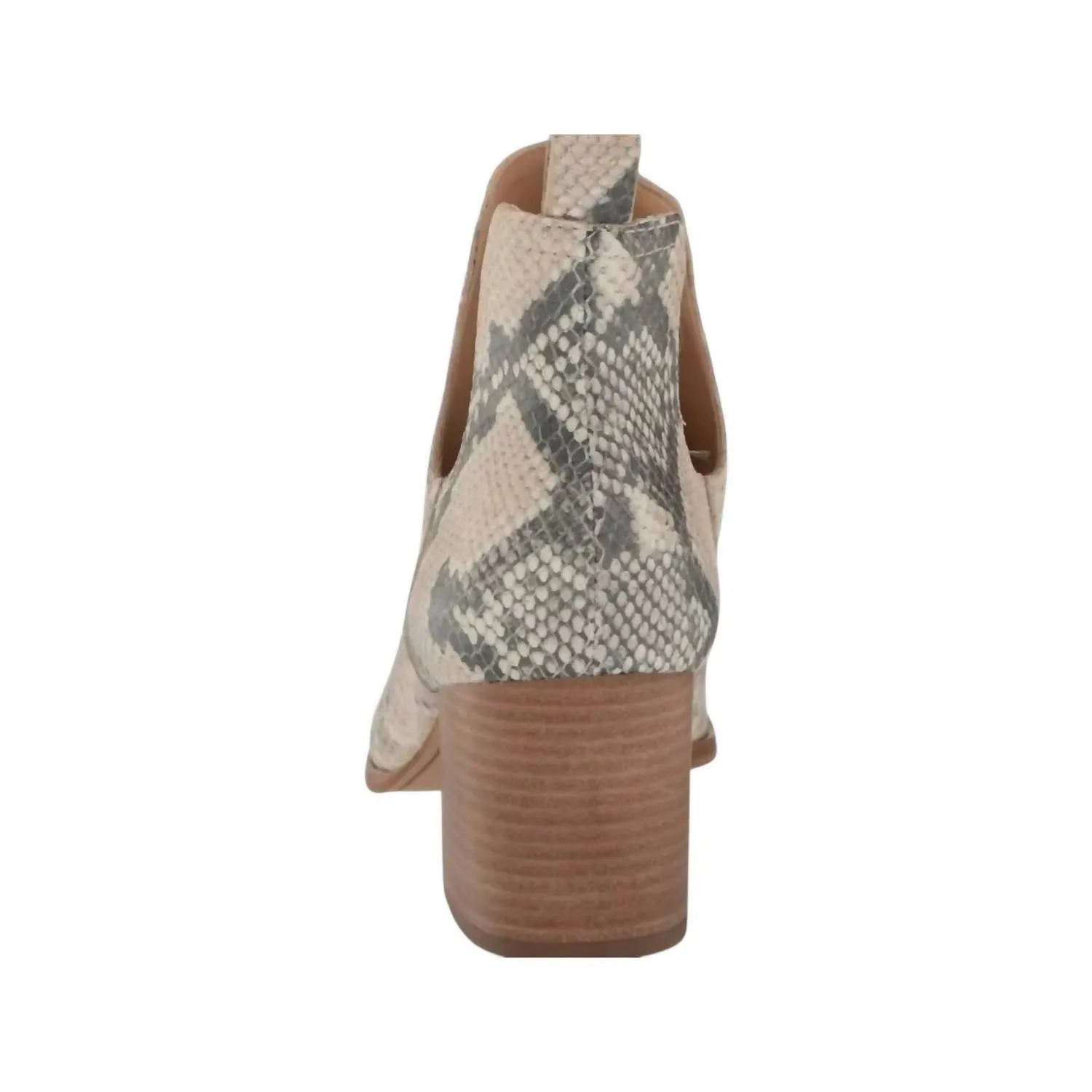 Women's Jabilo Snake Ankle Boots In Natural Jame Snake