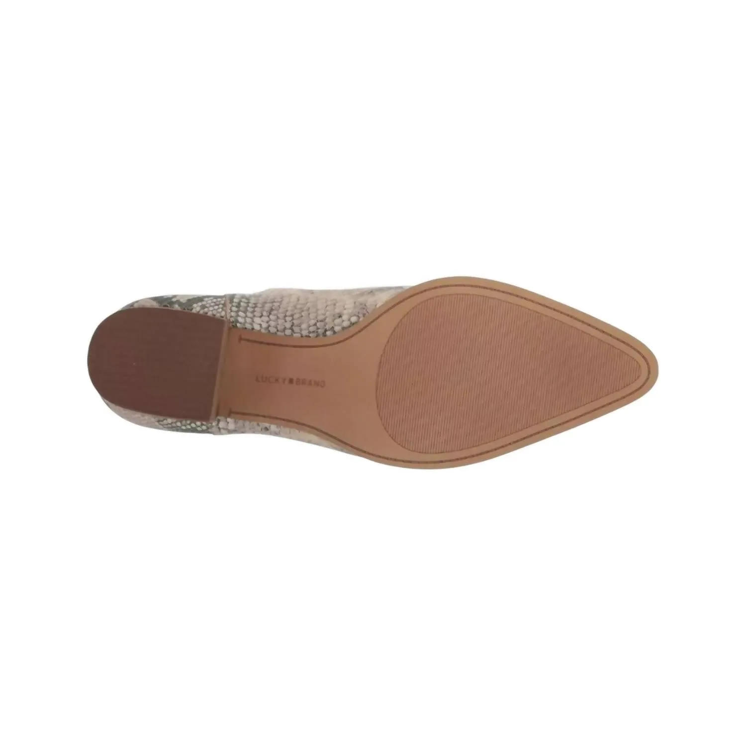 Women's Jabilo Snake Ankle Boots In Natural Jame Snake