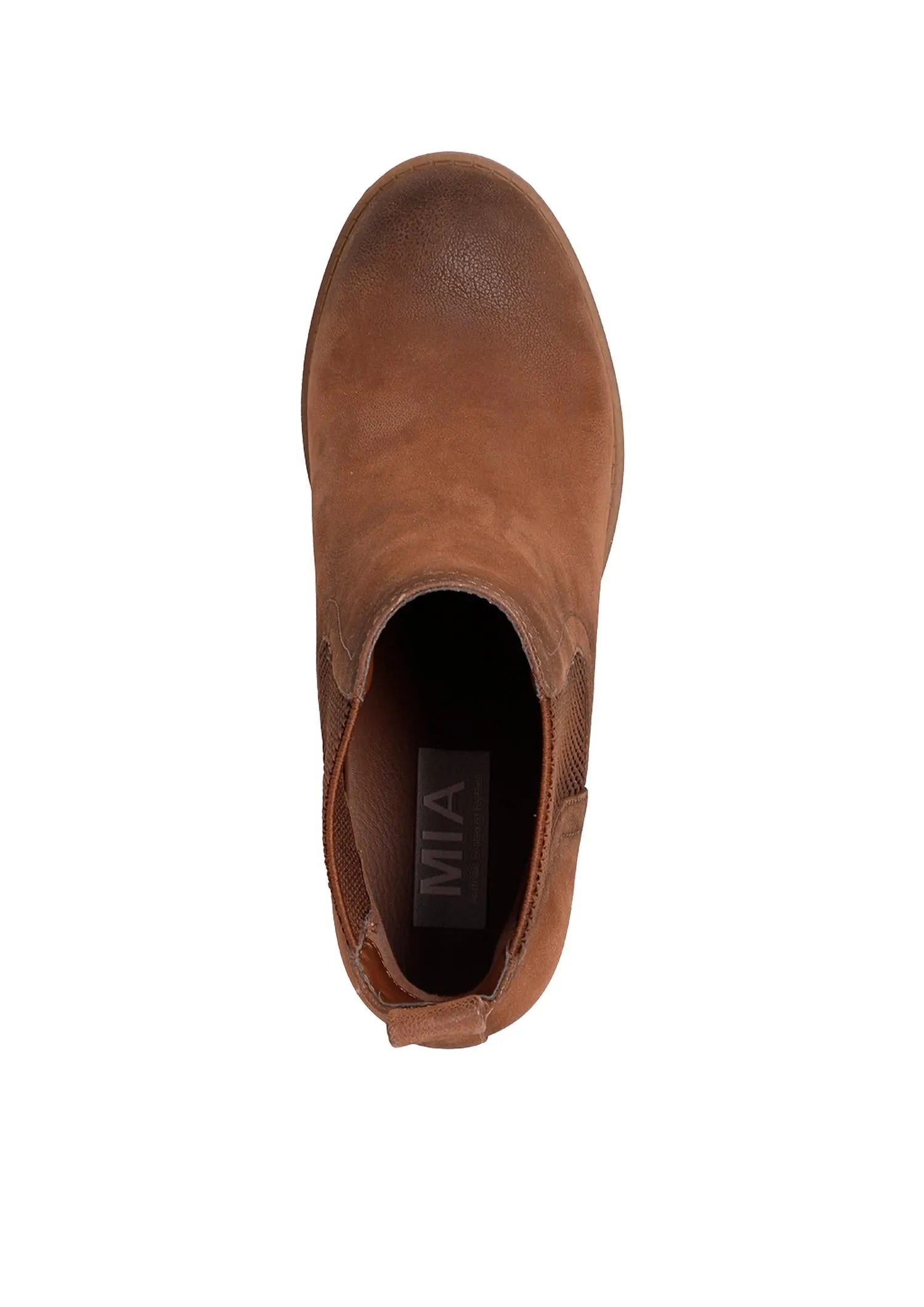 Women's Jonna Lug Sole Boot In Cognac