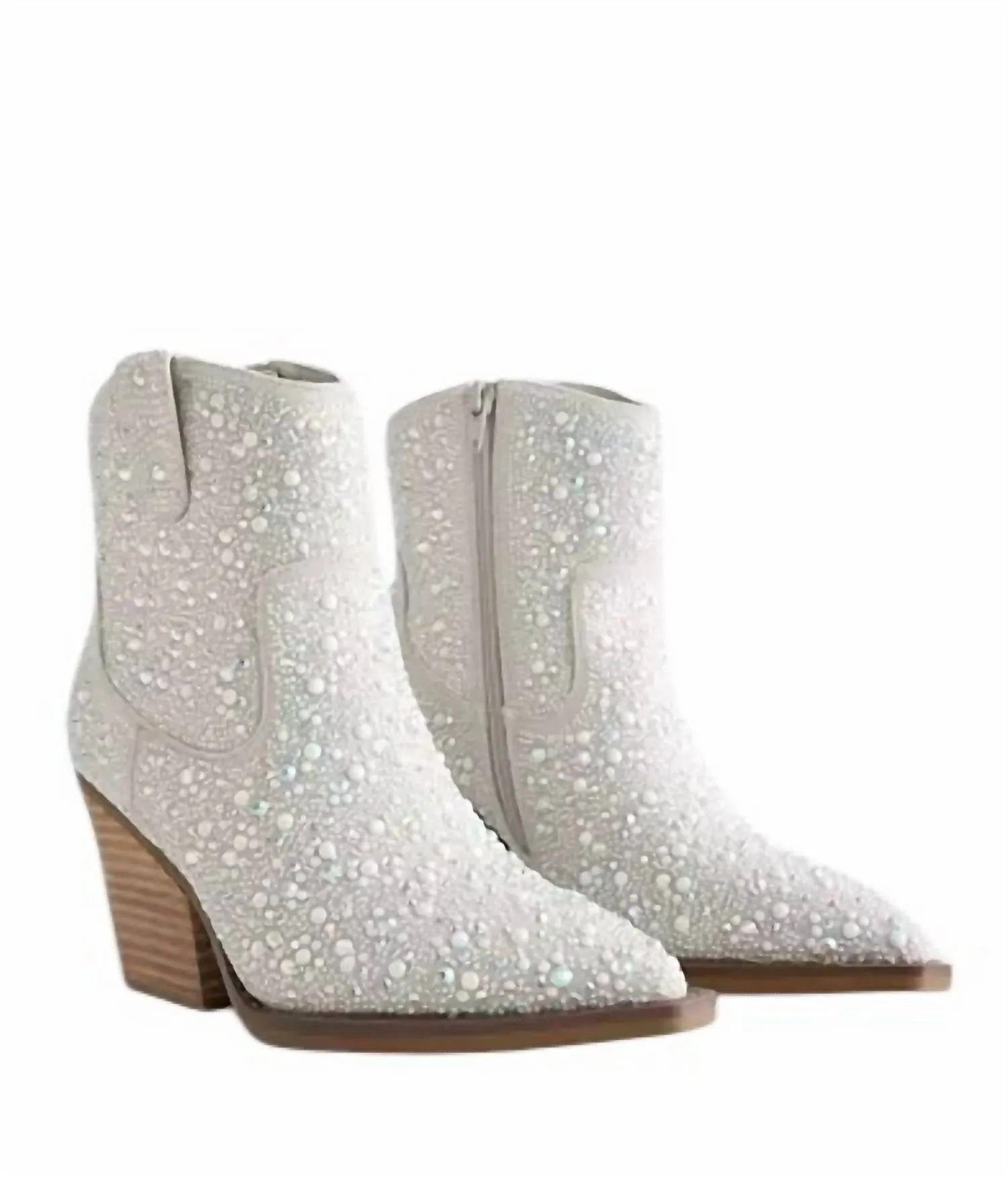 Women's Kady Bootie In Silver