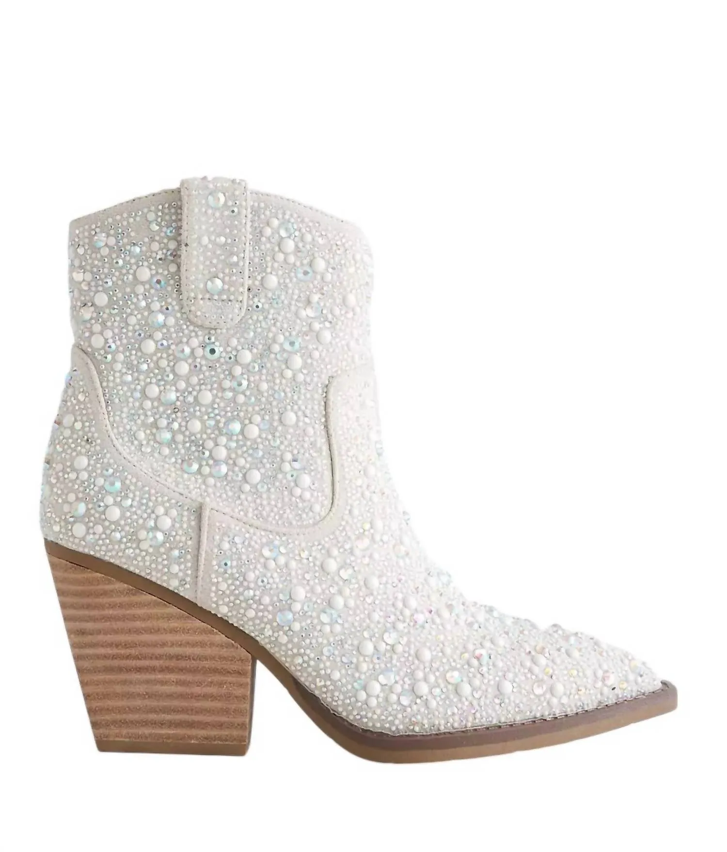 Women's Kady Bootie In Silver