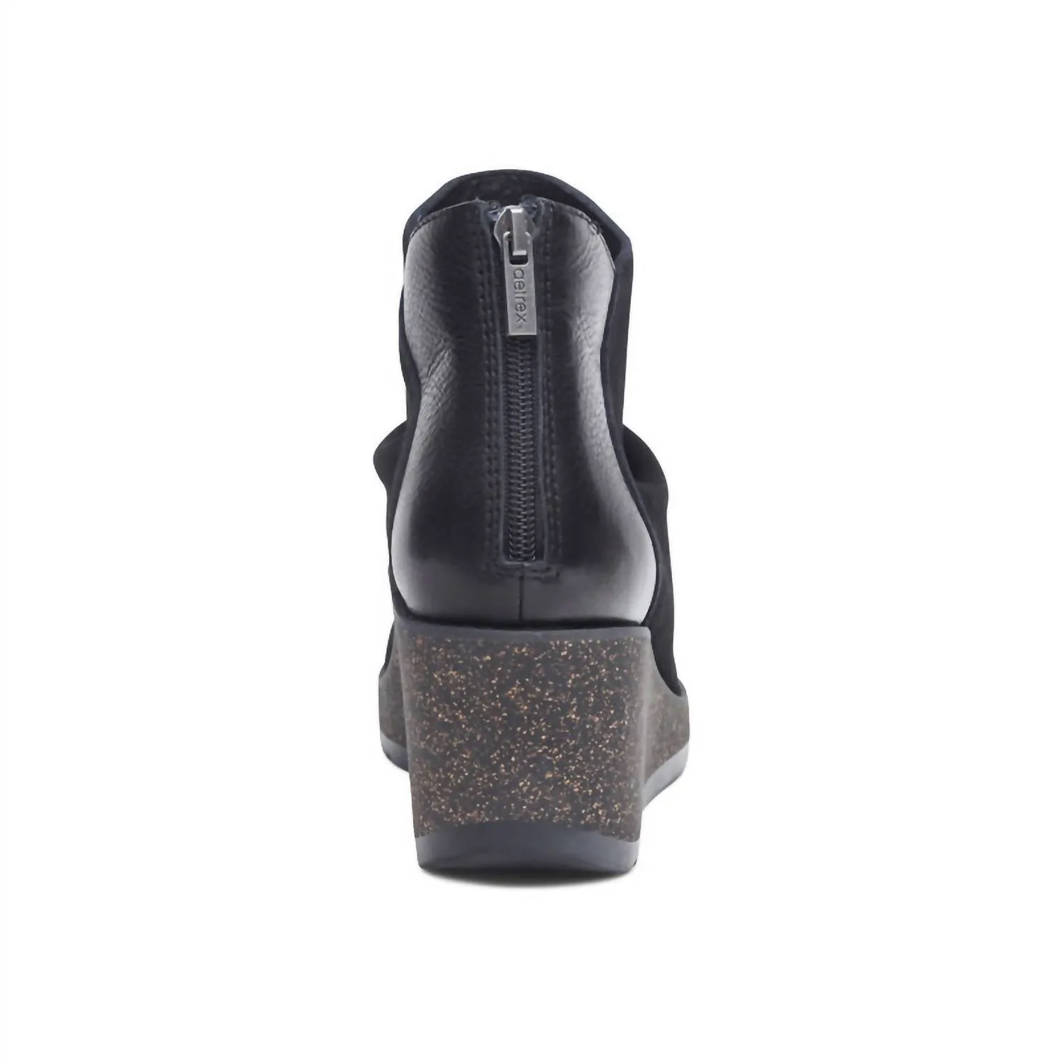 Women's Kara Ankle Wedge Boot In Black