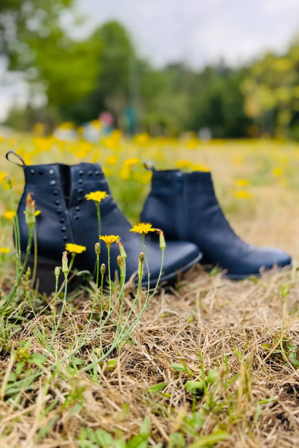 Women's Keyah Ankle Boot In Navy