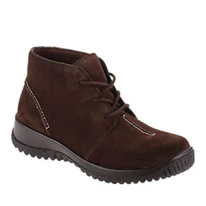 Women's Krista Suede Ankle Boot In Brown