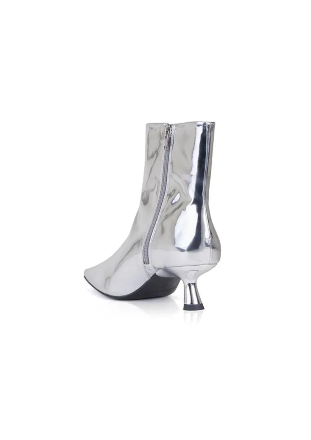 Women's Kuki Ankle Boot In Chrome