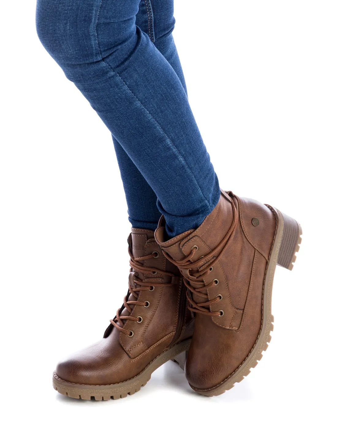 Women's Lace-Up Booties By XTI