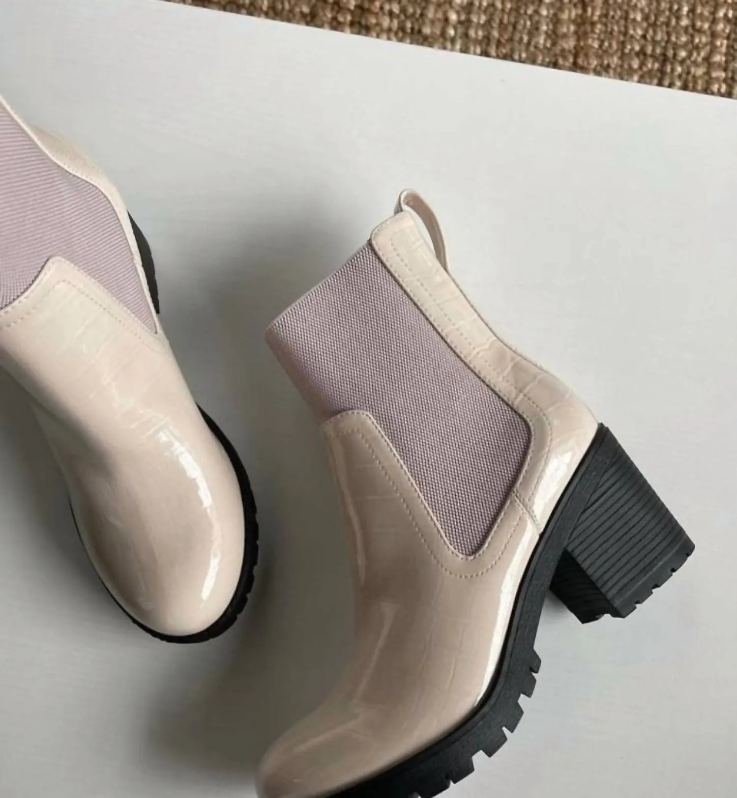 Women's Lane Ankle Boot In Ivory