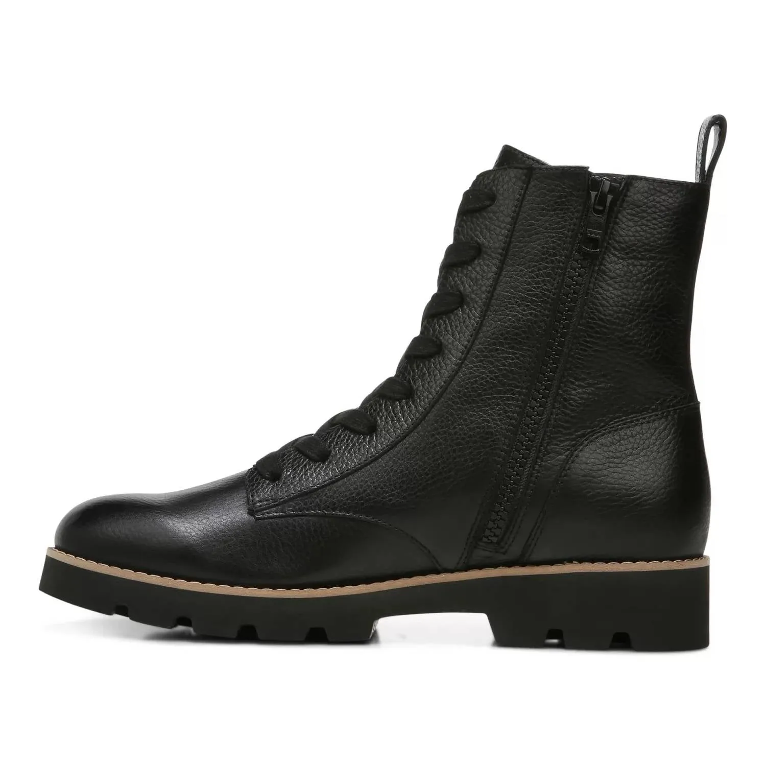 Women's Lani Lace Up Boot In Black