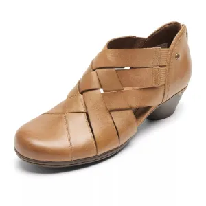 Women's Laurel Woven Bootie In Tan