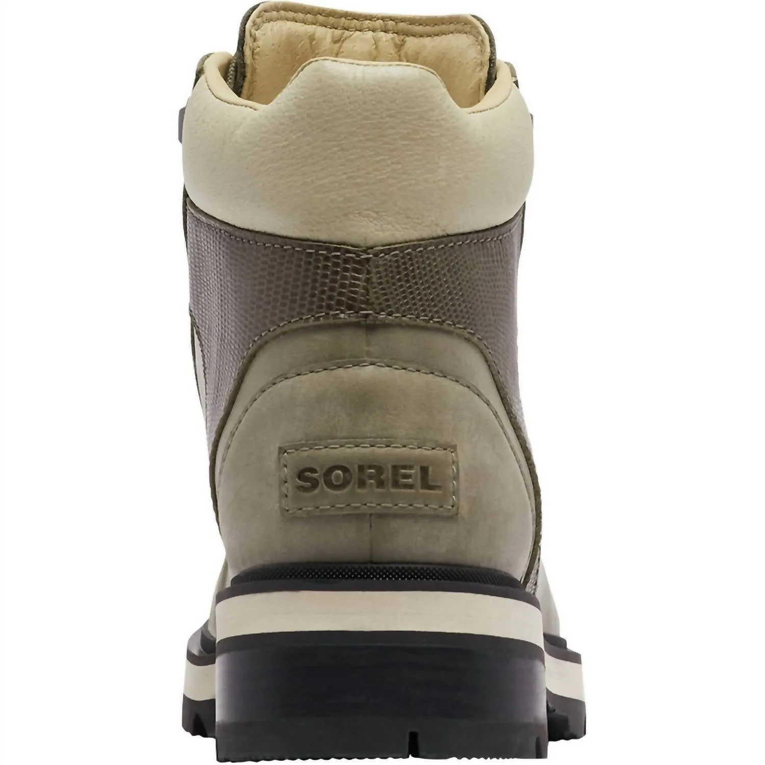 Women's Lennox Hiker Stkd Wp Hiking Boot In Stone Green/laurel Leaf
