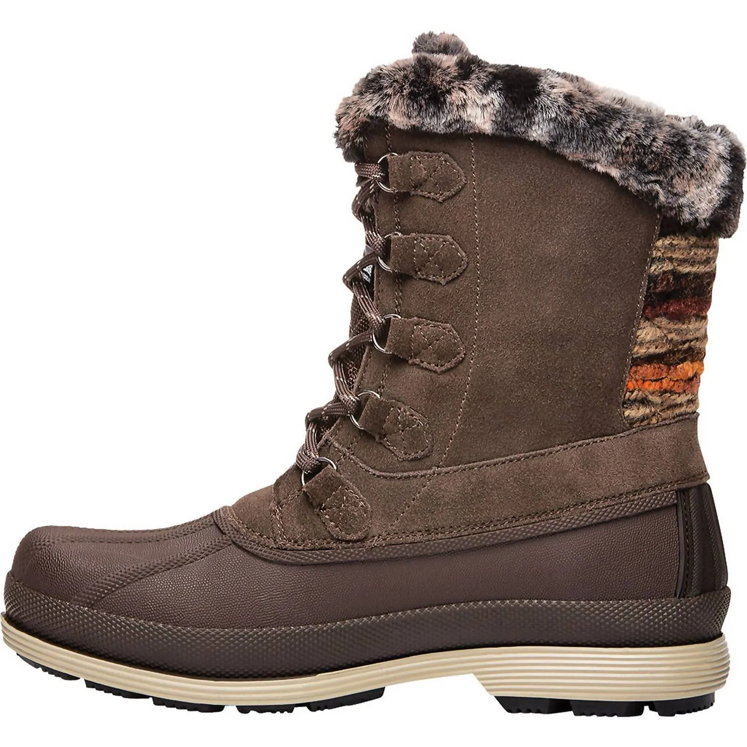 Women's Lumi Tall Lace Booties In Brown