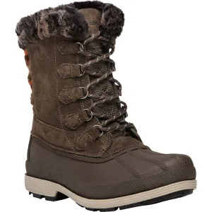 Women's Lumi Tall Lace Booties In Brown