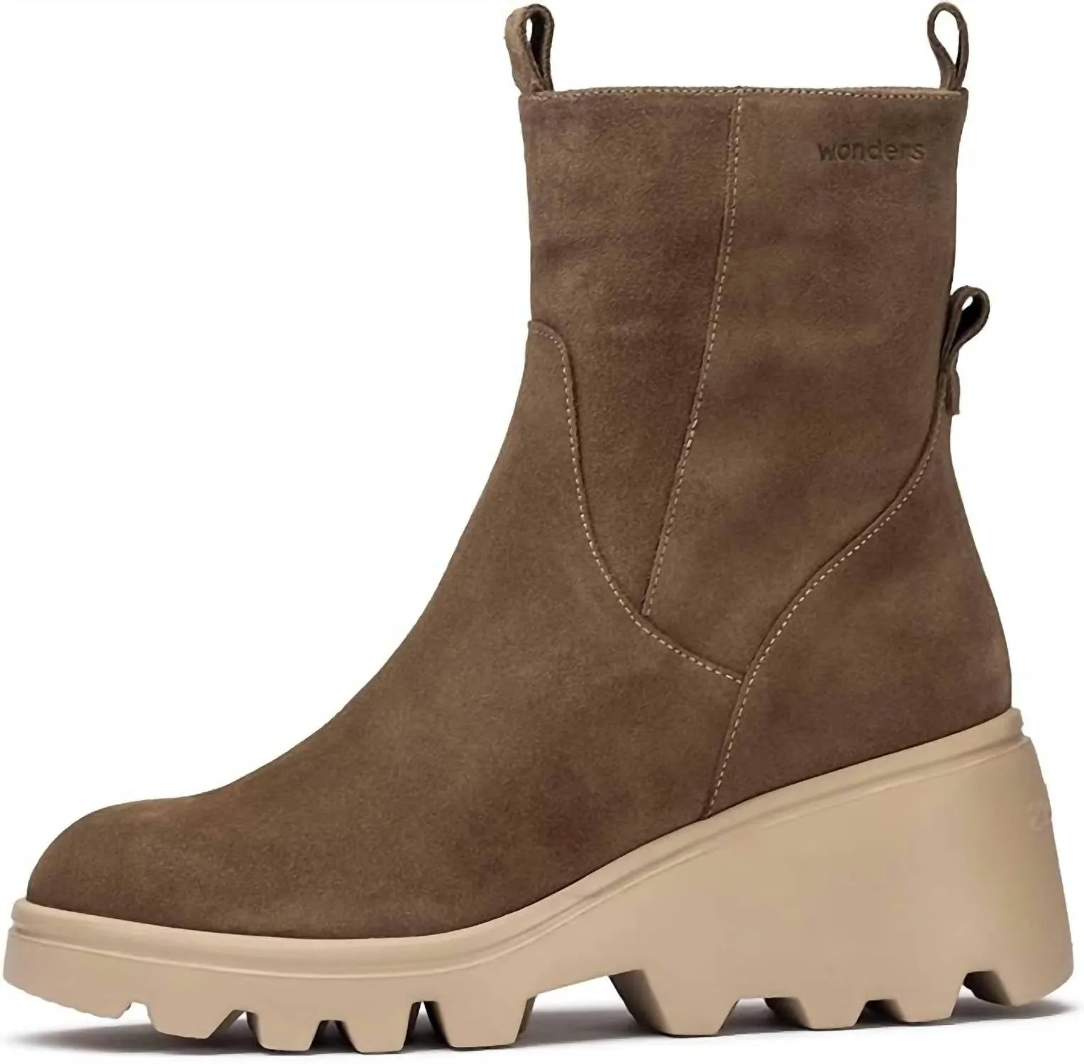 Women's Luxe Ankle Boots In Topo