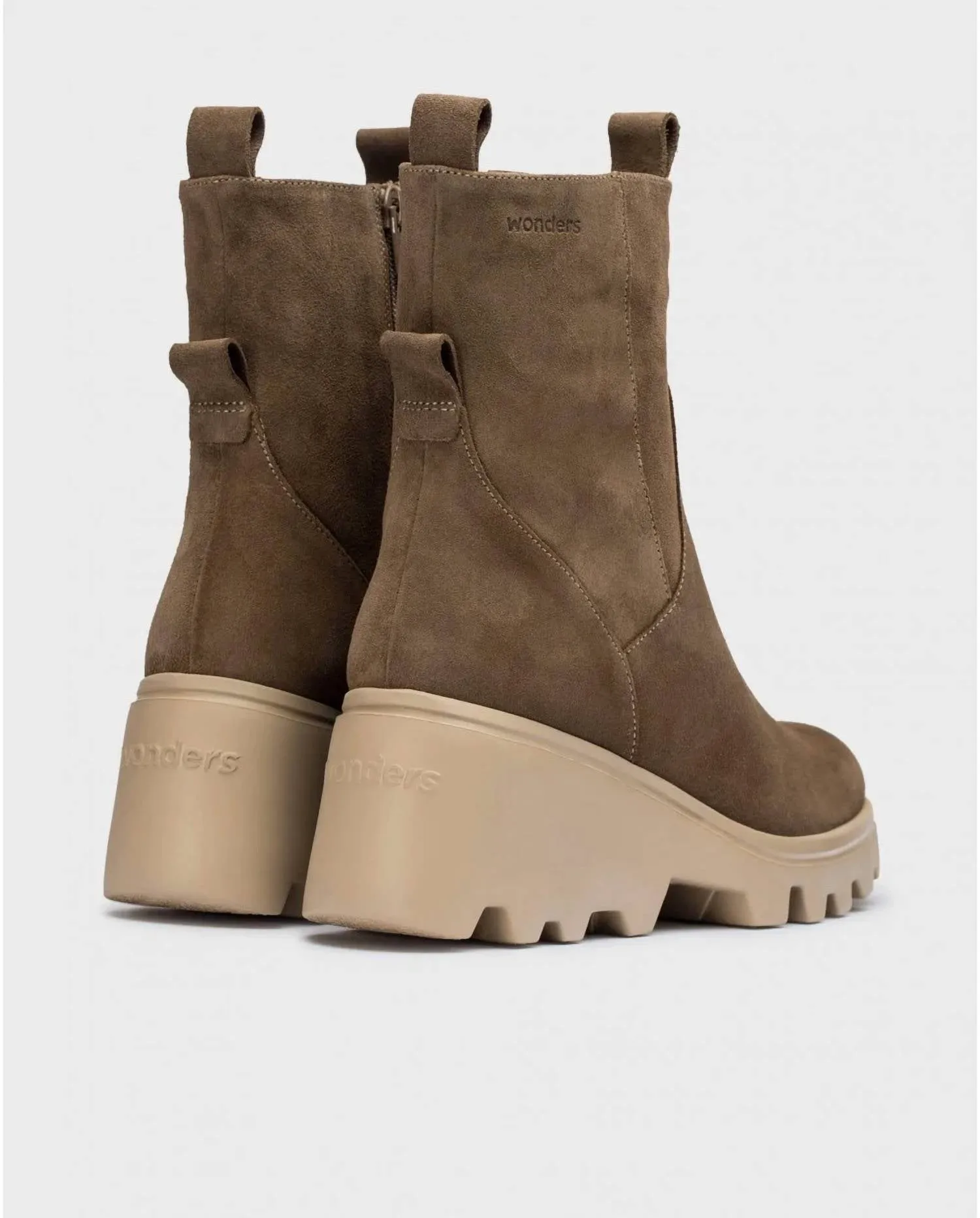 Women's Luxe Ankle Boots In Topo