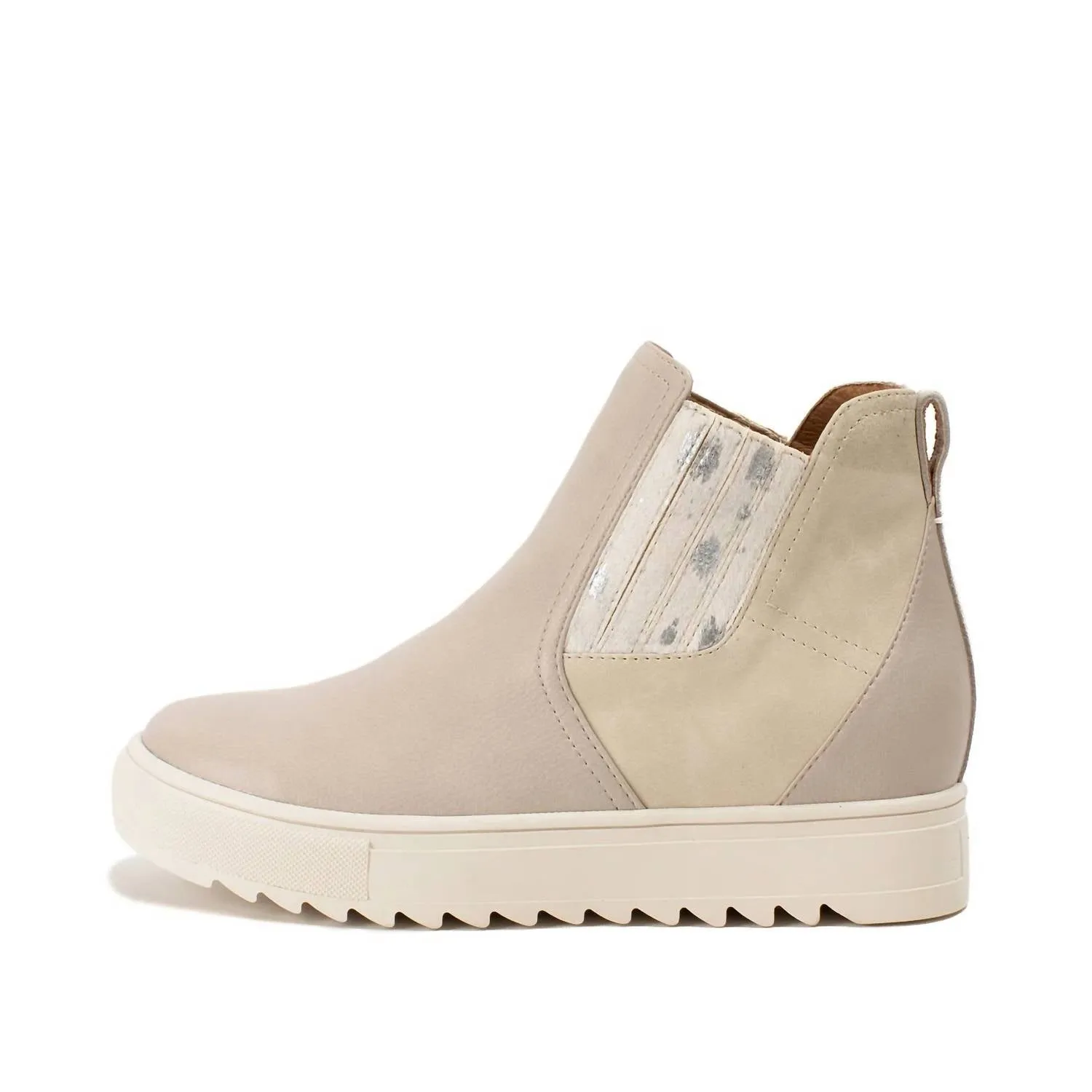 Women's Malvena Wedge Sneaker Boots In Beige