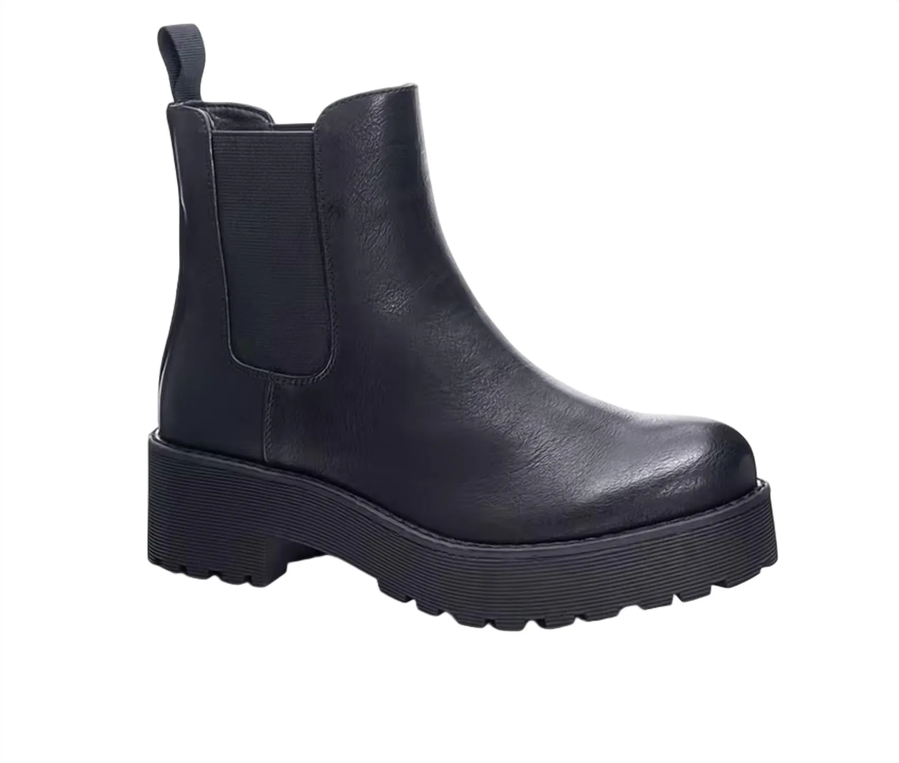 Women's Maps Platform Boots In Black