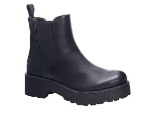 Women's Maps Platform Boots In Black