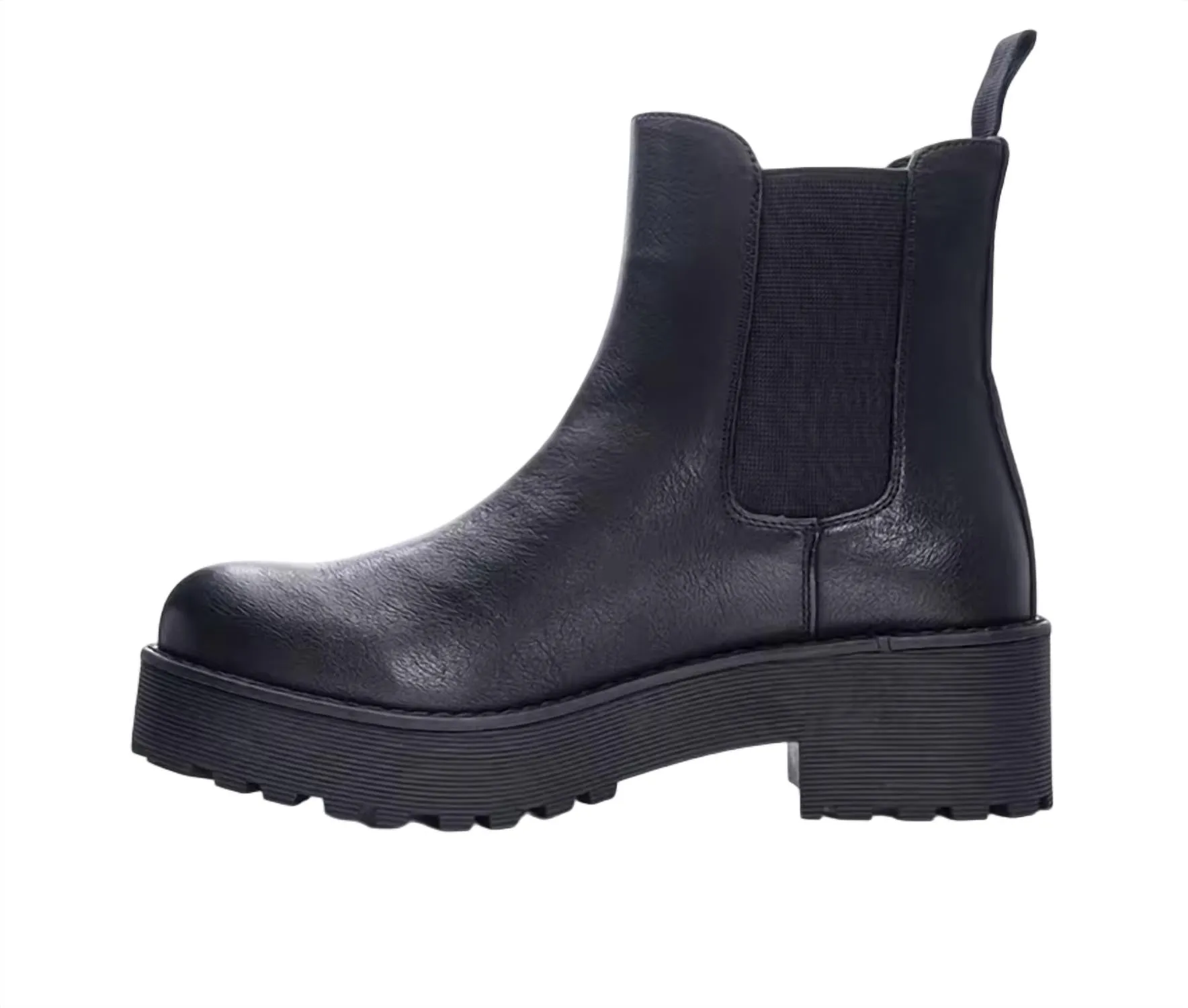 Women's Maps Platform Boots In Black