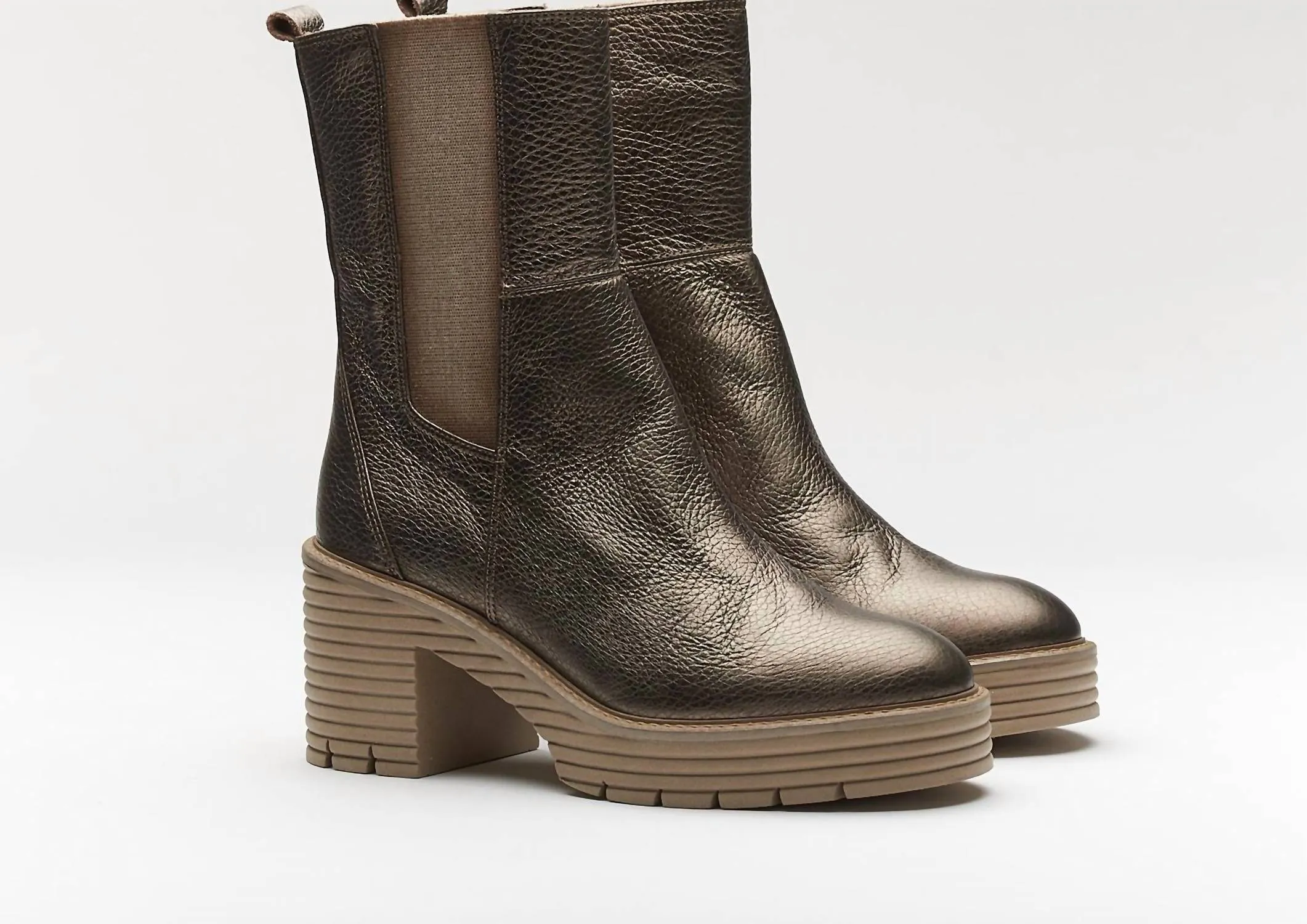 Women's Margo Boots In Metal Taupe