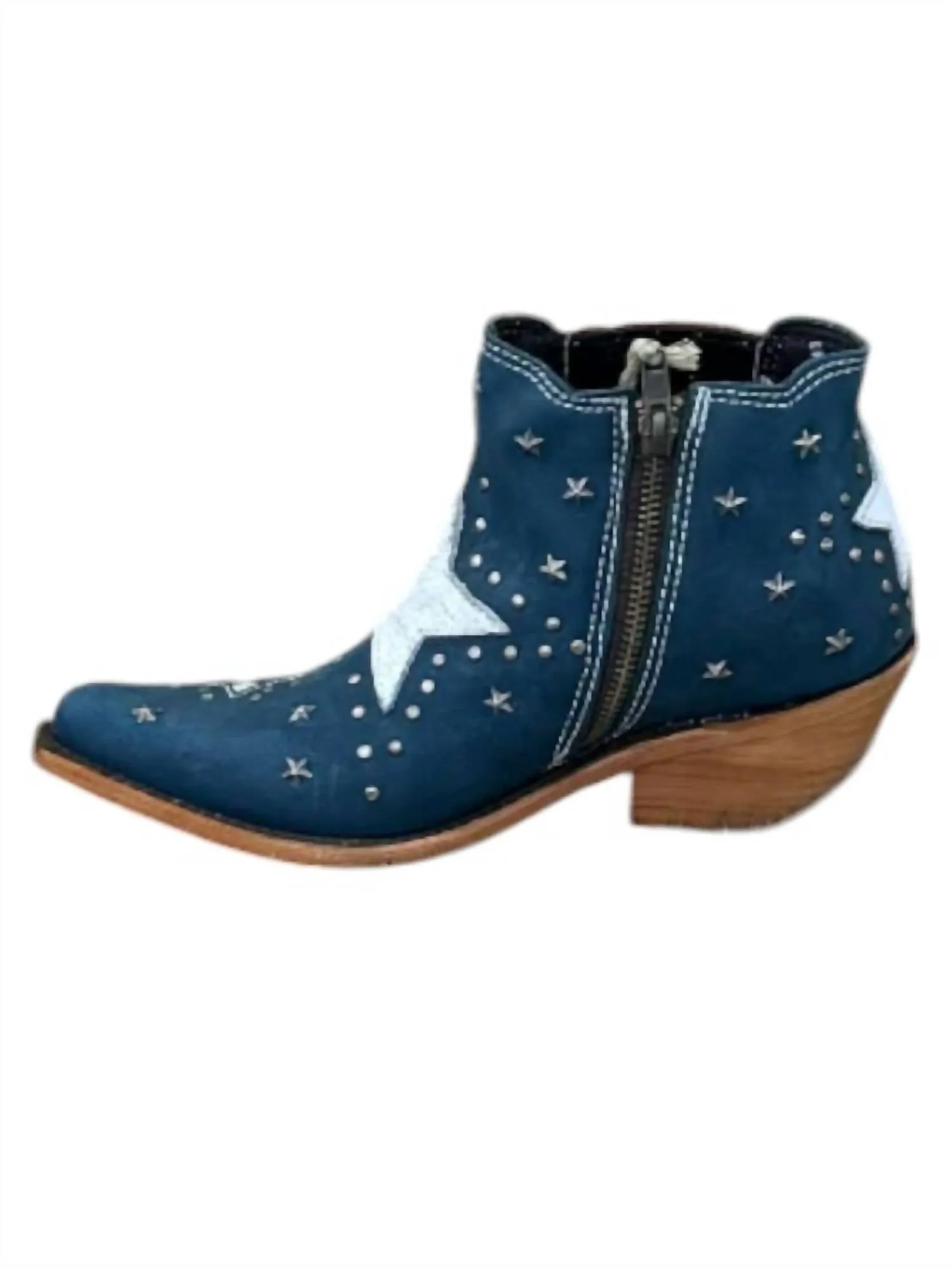 Women's Megan Bootie In Red/white/blue