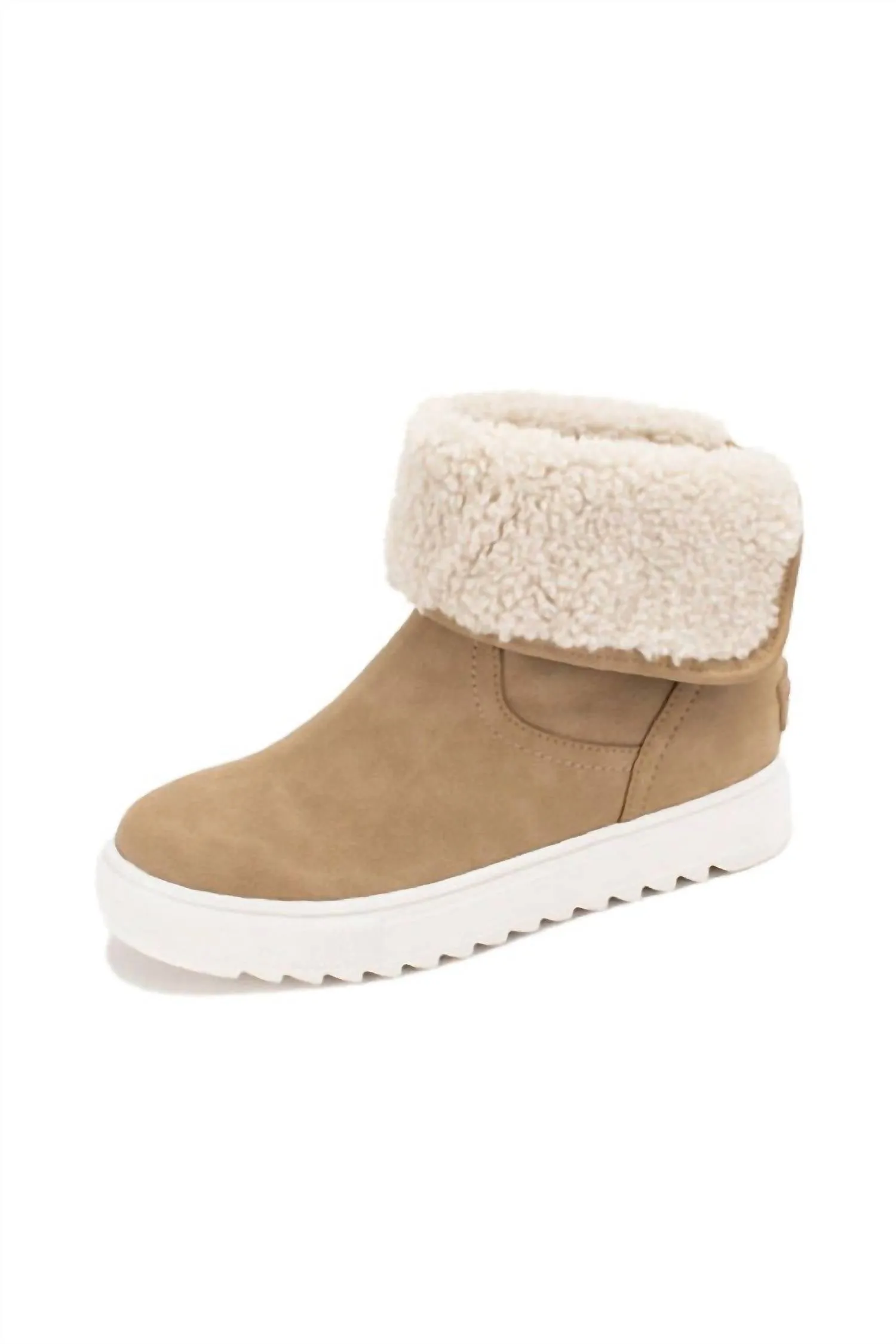 Women's Melisa Wedge Sneaker Boot In Sand
