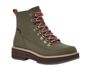 Women's Midform Fashion Boots In Dark Olive