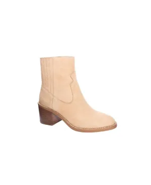Women's Miley Block Heel Boots In Beige